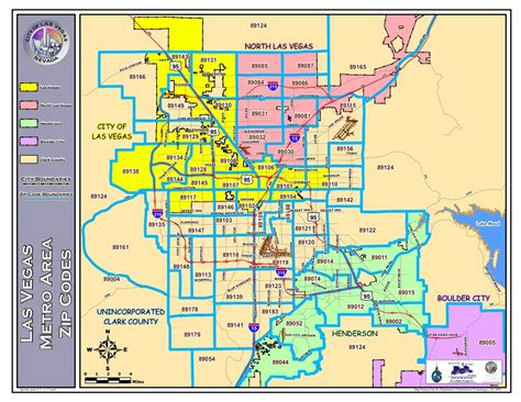 las vegas land use map